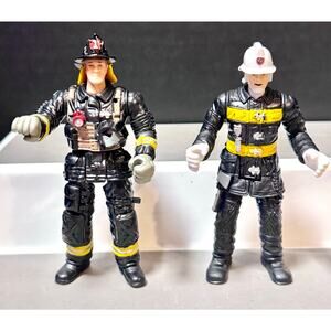 Vintage 1990’s Chap Mei Fire Fighter Toy Action Figures Rescue Squaed